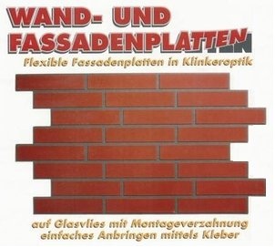 Produktbild von Fassadenplatte Ruber Klinker EasyStone